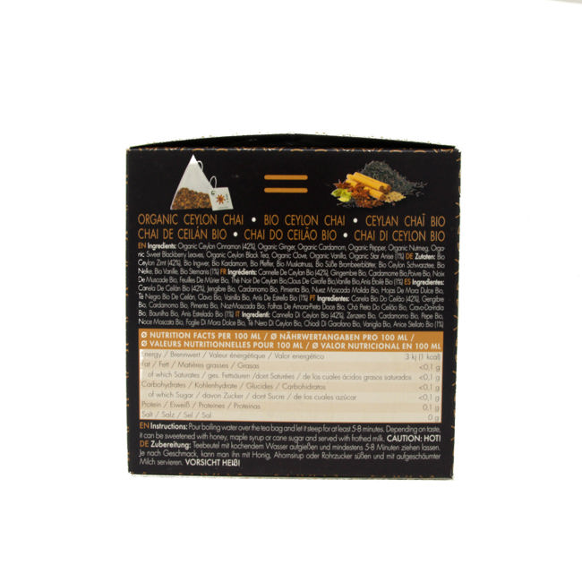 Dritter Produktbild Ceylon Chai by Bistrotea