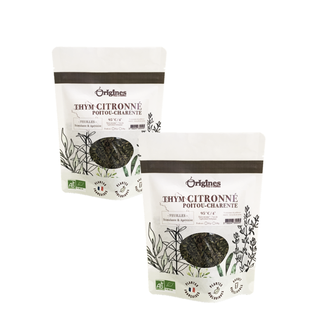 Infusion Bio Thym citronné - Vrac 500g by Origines Tea&Coffee