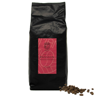 Café en grains - Mélange Passion - 1kg - Grains Pochette 250 g