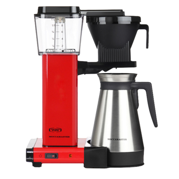 MOCCAMASTER Kaffeefiltermaschine - 1,25 l - KBGT Red - 