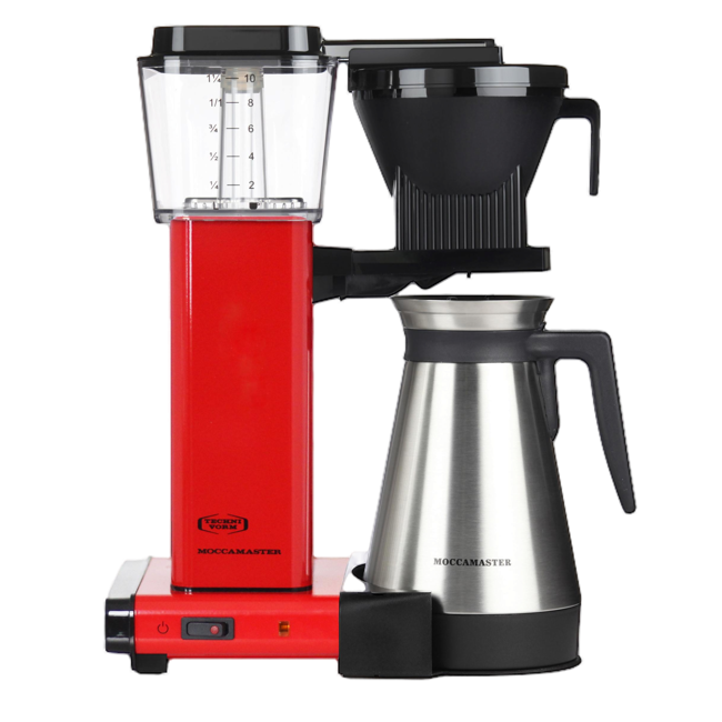 MOCCAMASTER Kaffeefiltermaschine - 1,25 l - KBGT Red by Moccamaster Deutschland