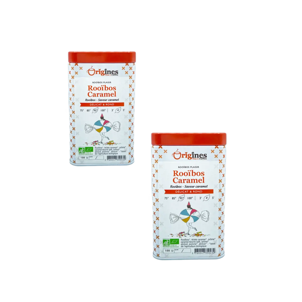 Origines Tea&Coffee Rooibos Caramel En - 100G - 100 G by Origines Tea&Coffee