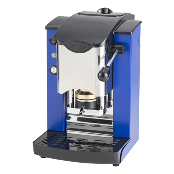 FABER Kaffeepadmaschine - Slot Inox Schwarz Oltremare 1,3 l - ESE (44mm) kompatibel