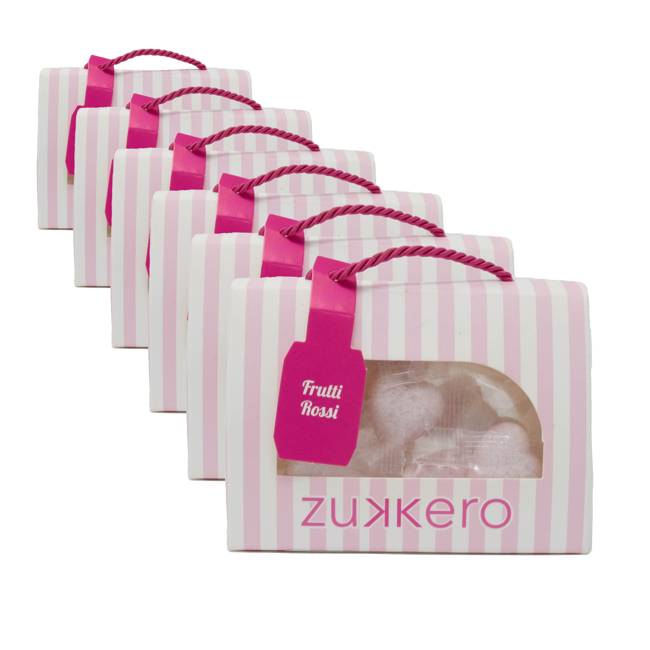 Zukkero Morceaux De Sucre Coeur De Fruits Rouges 60 Gr Boite En Carton 60 G by Zukkero