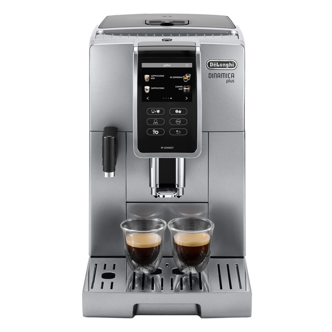 Machine Caf Grain Delonghi Dinamica Plus Inox Ecam 370.95.S