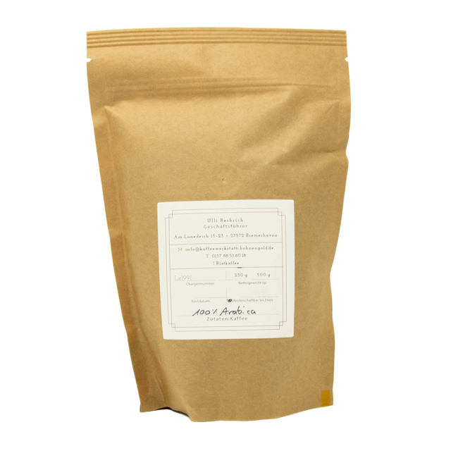 Deuxième image du produit Cafe En Grain Kaffeewerkstatt Bohnengold Papouasie Nouvelle Guinee Sigri Aa 1 Kg by Kaffeewerkstatt Bohnengold