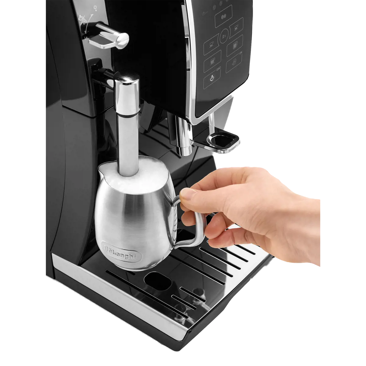 Deuxième image du produit Machine À Café À Grain Delonghi Dinamica Noire Ecam 350.15.B by Delonghi