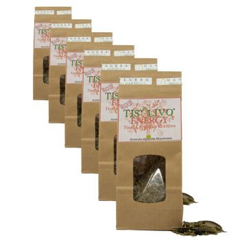 Tis'Olivo Energy Sacchetto - Pack 6 × Bustina 40 g