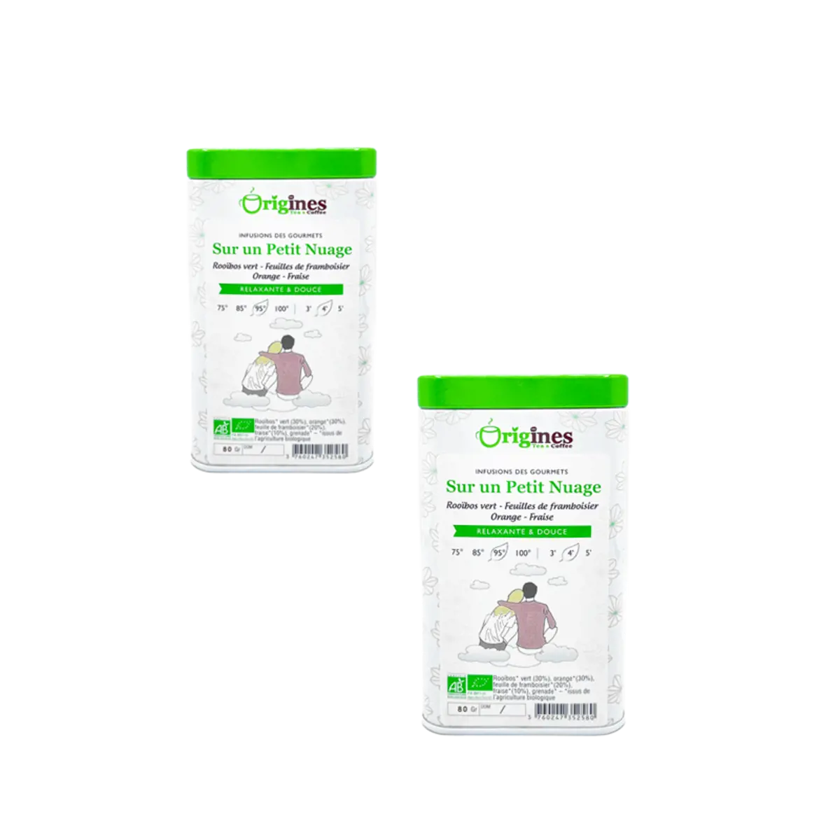 Origines Tea&Coffee Infusion Bio Sur Un Petit Nuage En - 80G - 80 G by Origines Tea&Coffee