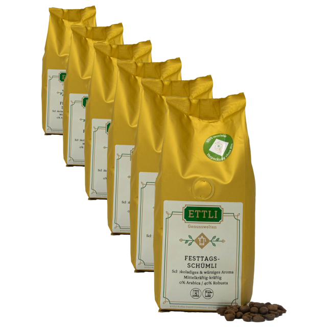 Café en grains - Schümli de fête - 250g by ETTLI Kaffee