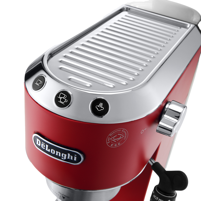 Deuxième image du produit Delonghi Delonghi Dedica Rouge Ec 695 R Nouveau Modele Garantie 2 Ans by Delonghi