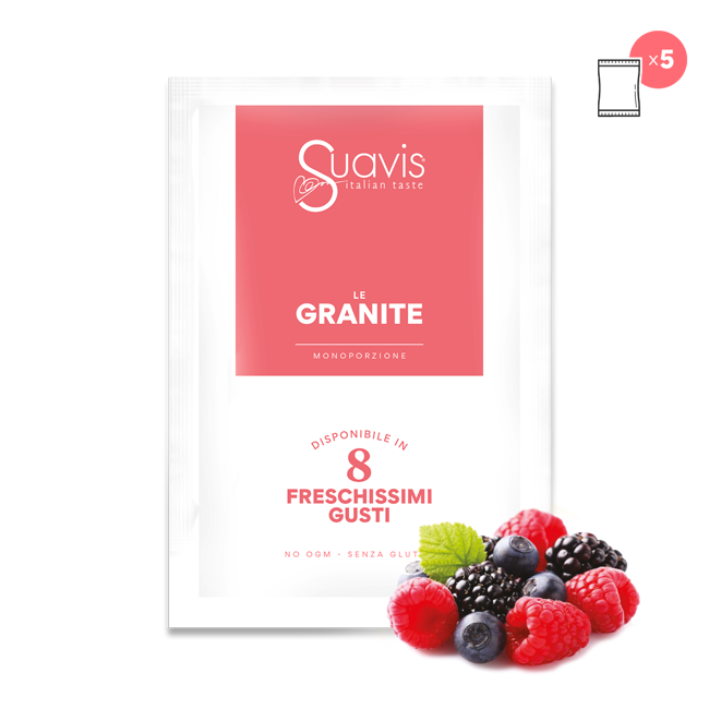 Secondo immagine del prodotto Granita - Frutti Rossi by Suavis