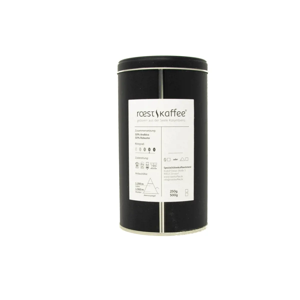 Deuxième image du produit Roestkaffee La Morena Espresso Blend Moulu Italien Moka - 500 G by Roestkaffee