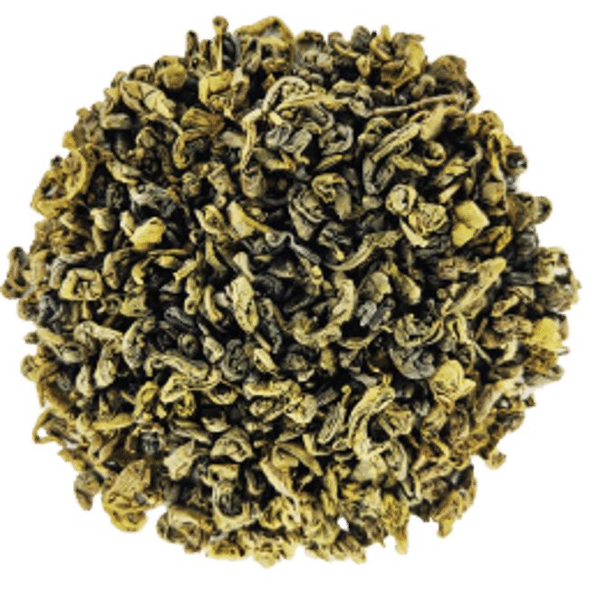 Secondo immagine del prodotto Té Verde Bio in scatola di metallo- Gunpowder Chine - 100g by Origines Tea&Coffee