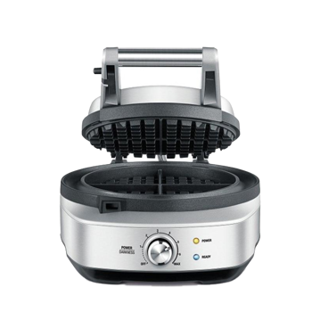 Sage Appliances No Mess Waffle Sage Gaufrier Circulaire Avec 7 Reglages De Couleur - 
