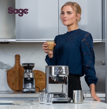 Sage Bambino Plus Machine à expresso, acier inoxydable brossé