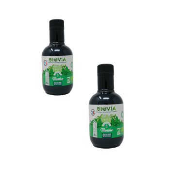 BIOVIA Infusions Concentrées Menthe BIO - 250g - Pack 2 × Barattolo di vetro 250 g