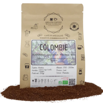 COLOMBIA - Pack 3 × Macinatura French press Bustina 250 g