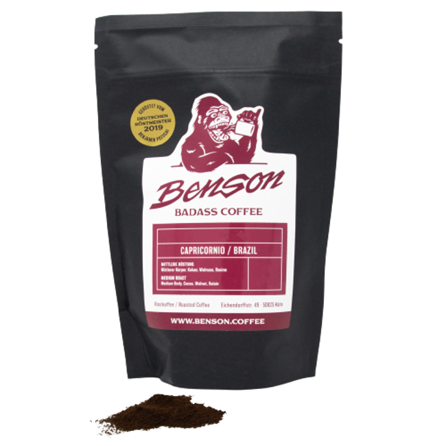 Kaffeepulver - Capricornio, Espresso - 500g by Benson
