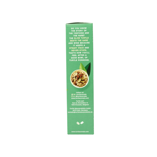 Quarto immagine del prodotto Porridge Bio Bacche di Goji e semi di Chia by Turtle