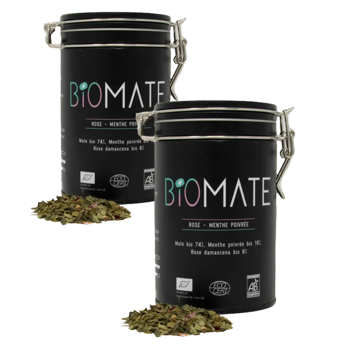 Biomaté Rose Menthe Poivree Vrac En - 150 G by Biomaté