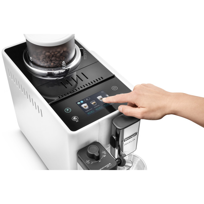 Machine Expresso De'Longhi RIVELIA Blanc Artique