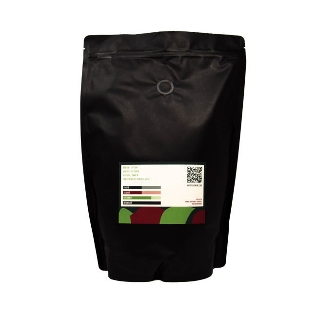 Secondo immagine del prodotto Caffè in grani - L'Aventurier par Alex - 1 kg by Café Nibi