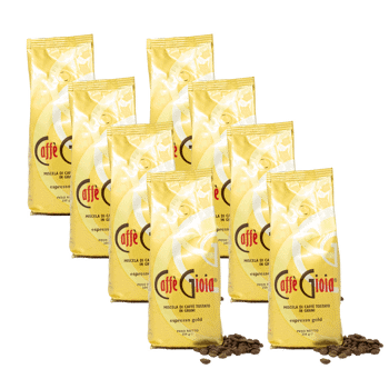 Caffè in grani - Miscela Oro Linea Famiglia - 8x250g - Chicchi Bustina 2 kg