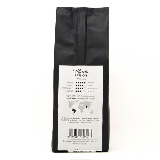 Secondo immagine del prodotto Caffè macinato - Miscela Passion - Moka 250 g by M'ama Caffè