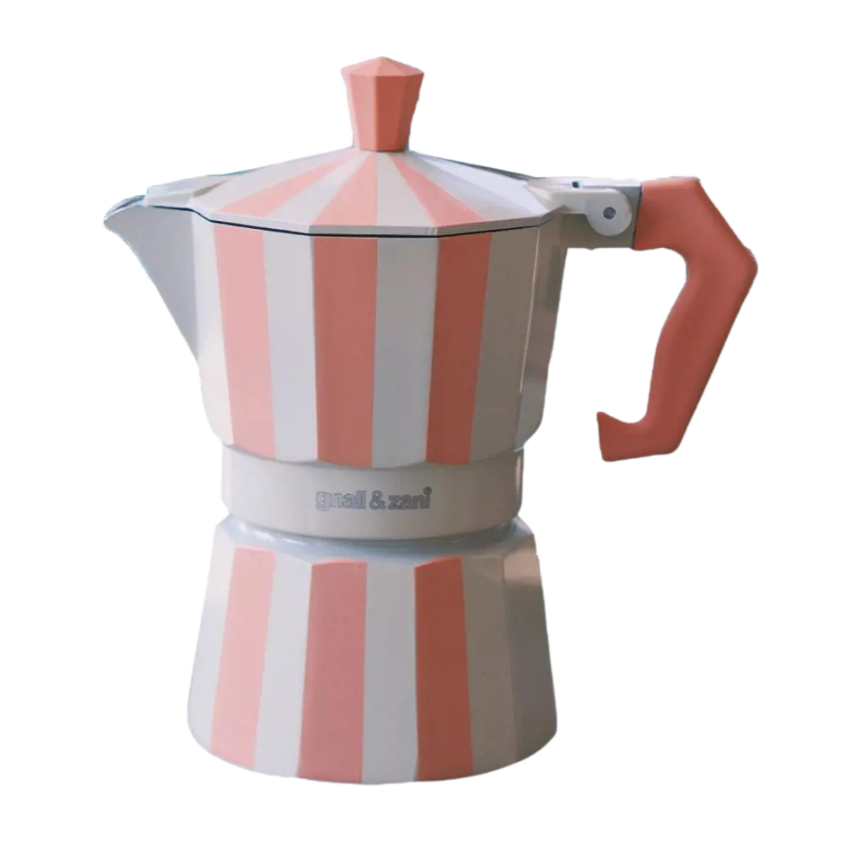 GNALI & ZANI Brasil Cafetiere Italienne 3 Tasses Rose by GNALI & ZANI