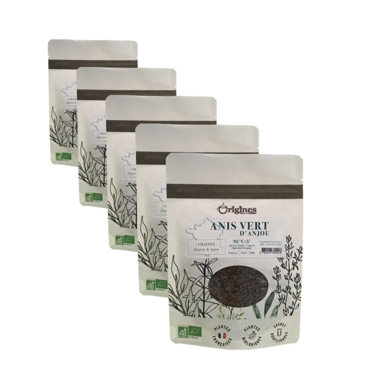 Infusion Bio Anis Vert - Sachet 50g by Origines Tea&Coffee