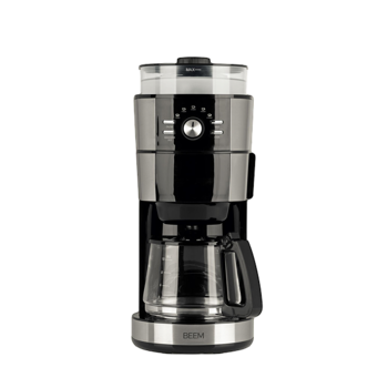 BEEM Machine à café filtre avec moulin - 1, 25 l - Fresh Aroma Intense - 