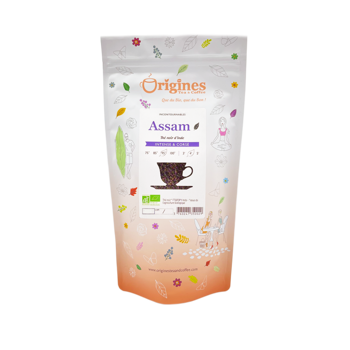 Origines Tea&Coffee The Noir Bio En Vrac Assam Inde 1Kg Fleur De The 1 Kg - Pochette 1 kg
