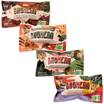 Enfin Enfin Baghera Noisettes Graines De Courge Lin Cacao Cacahuetes Sesame Et Classique X 3 Paquets Coffret Decouverte 108 G - Coffret découverte 324 g