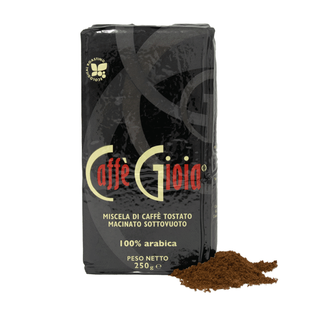 Secondo immagine del prodotto Caffè macinato - Miscela Nera - 8x250g by Caffè Gioia