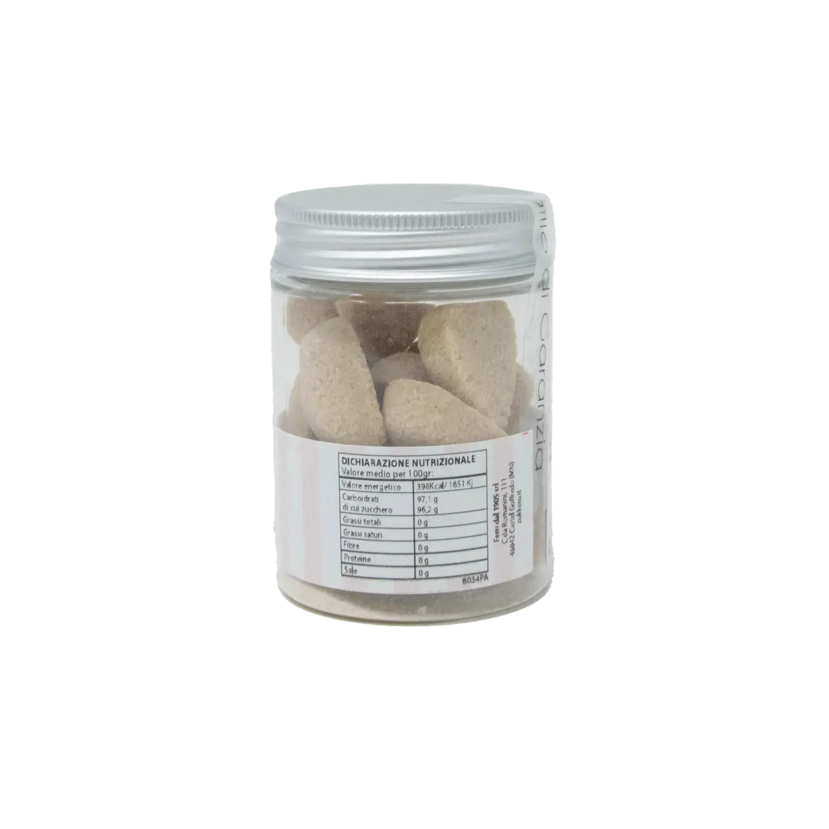 Deuxième image du produit Zukkero Morceaux De Sucre Coeur De Gingembre 60 G Boite En Plastique 60 G by Zukkero