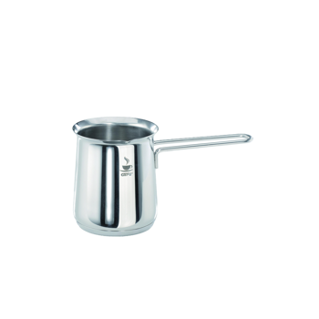 bonVIVO Pichet À Lait Inox Muvo Finition Cuivre, Pot Pour Mousse De Lait  330 ml, Pichet Inox De Barista Avec Échelle De Mesure Pratique, Pot À Lait