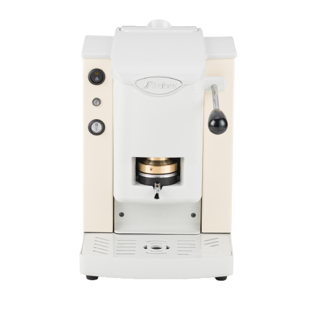 FABER Kaffeepadmaschine - Slot Plast Avorio, Messing 1,3 l by Faber