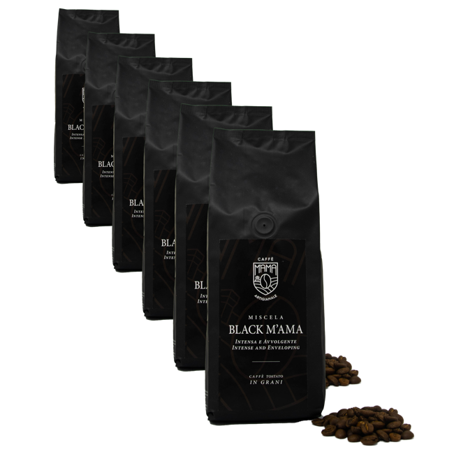Caffé in grani - Black M'ama Caffè - 250 g by M'ama Caffè