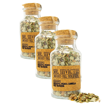 Hyperborea Tisane Sol Invictus Bocal En Verre 55 G - Pack 3 × Bocal en verre 55 g