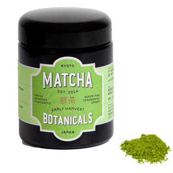 Matcha Botanicals Matcha Ceremonial De Pousses Extra Jeunes 100g - Bouteille en verre 100 g