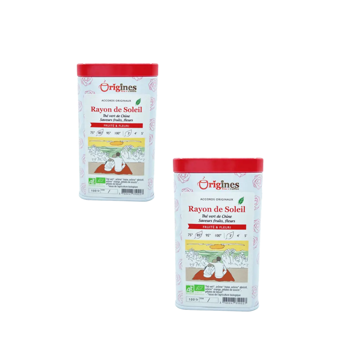 Origines Tea&Coffee The Vert Bio En - Rayon De Soleil Chine 100G - 100 G by Origines Tea&Coffee