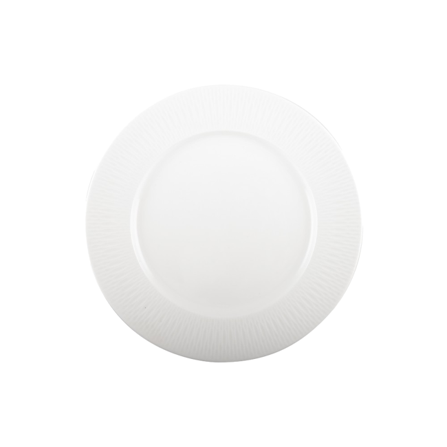 Set di 6 piatti in porcellana bianca Principessa by Aulica
