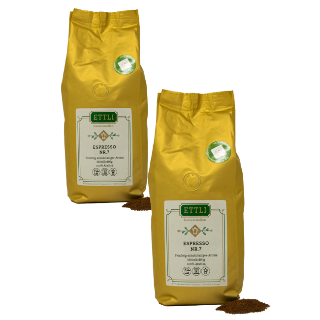 Ettli Kaffee Cafe Moulu Espresso N 7 1Kg Moulu Espresso - 1 Kg by ETTLI Kaffee