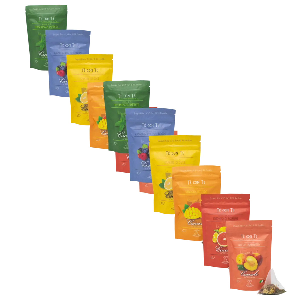 Tè con te Discovery Box The Glace Infusion Aux Fruits by Tè con te