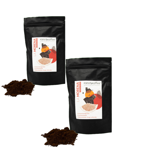 Roestkaffee La Morena Espresso Blend Moulu Espresso- 1 Kg by Roestkaffee