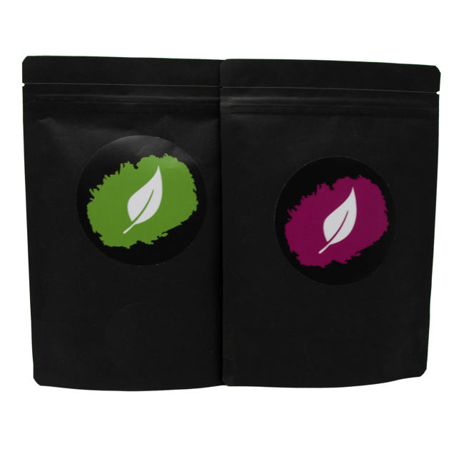 Deuxième image du produit Biomaté Duo Decouverte Mate Vert Hibiscus Box Decouverte Cadeau 100 G by Biomaté