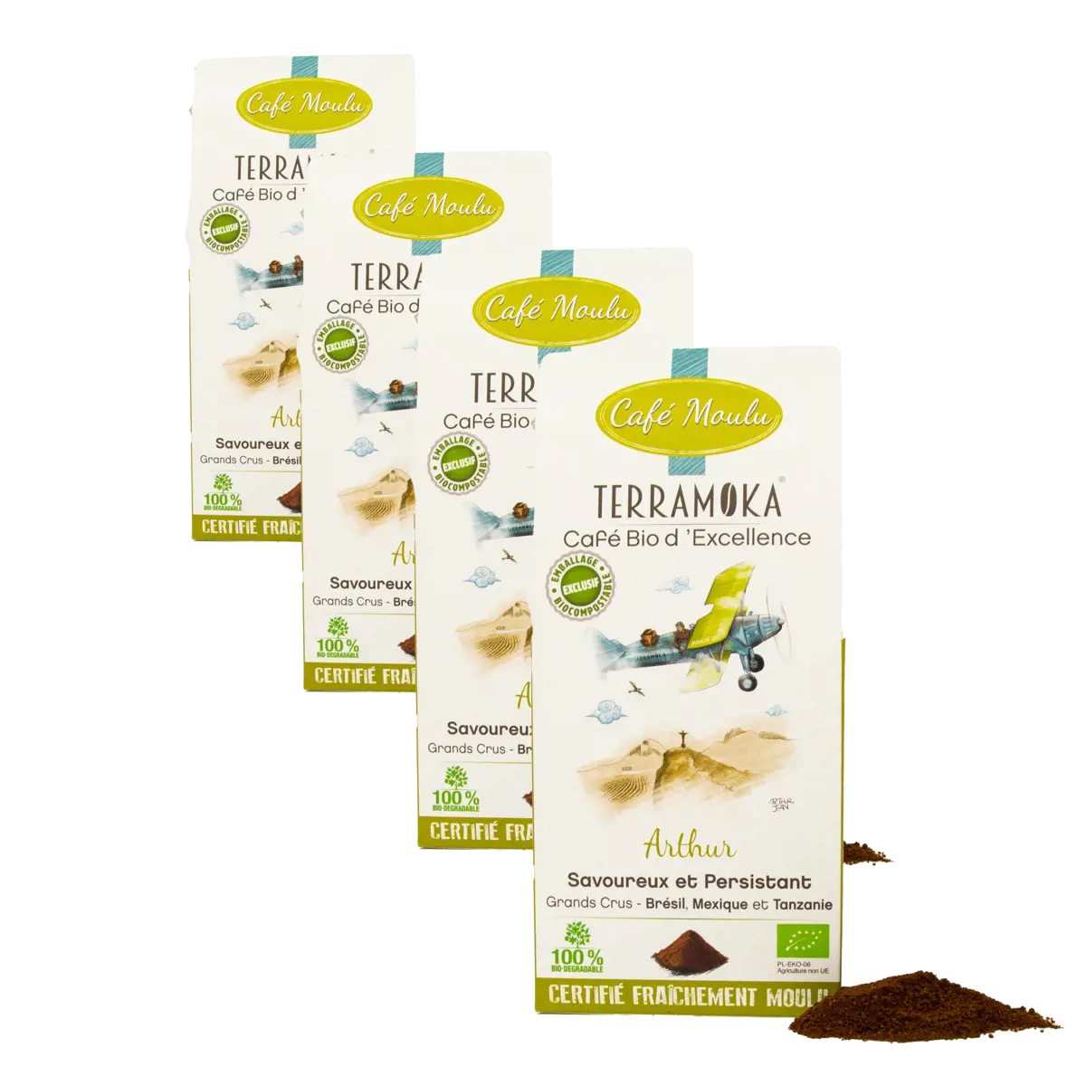 Gemahlener Kaffee - Der junge Arthur - 250g by Terramoka