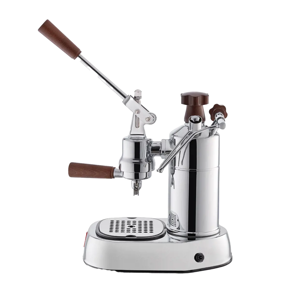 Deuxième image du produit La Pavoni Europiccola Professional Inox 5 5 Kg Buse Vapeur Inox Finition Bois by La Pavoni