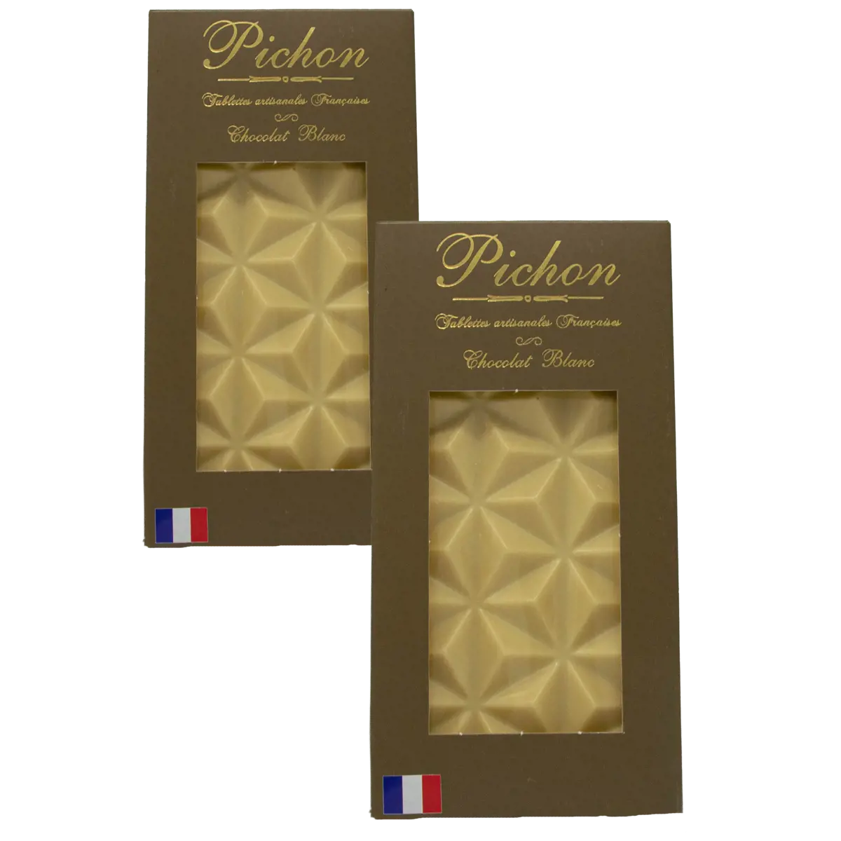 Pichon - Tablette Lyonnaise Tablette Chocolat Blanc Bio Boite En Carton 80 G by Pichon - Tablette Lyonnaise
